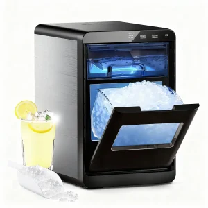 Nugget Ice Countertop 44bs/24H Self-Cleaning