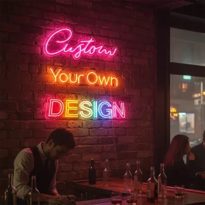 Acrylic Neon Sign, Personalized LED Wall Decor