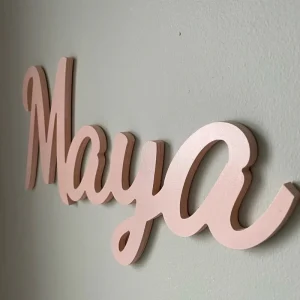 Personalized Wooden Name Sign for Decor Wall Decor
