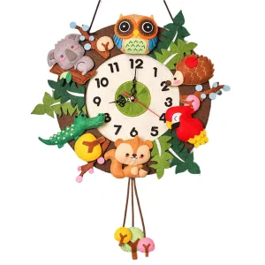 Creative Children's Wall Decor Custom Decorative Clock